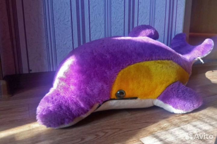 Игрушка 1метр, дельфин большой