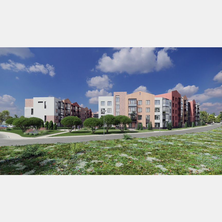 1-к. квартира, 37,6 м², 4/5 эт.