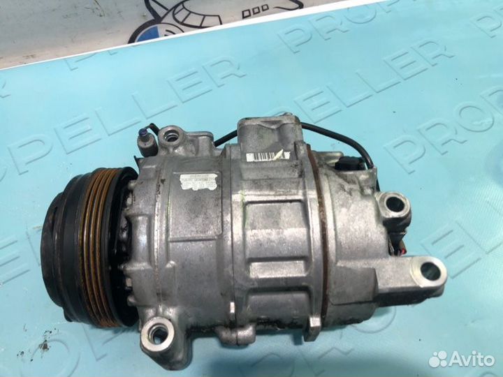Компрессор кондиционера Bmw X5M E70 S63 2011