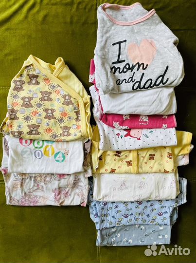 Боди для девочки 62 размер