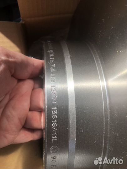 Тормозные диски W204