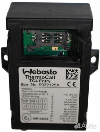 Webasto Thermo Call 4 Advanced