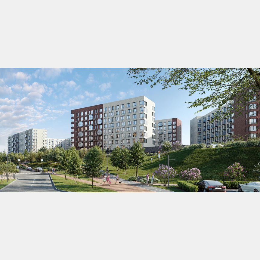 2-к. квартира, 53,9 м², 5/9 эт.