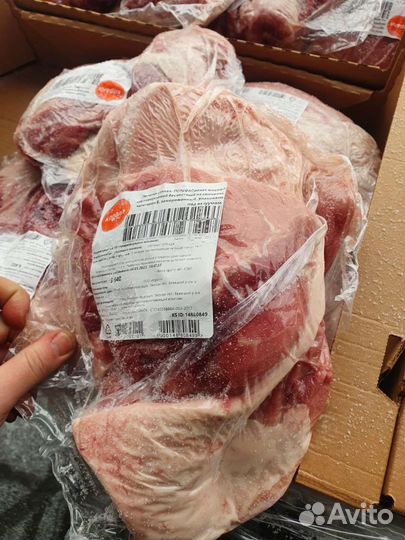 Свинина замороженная в ассортименте