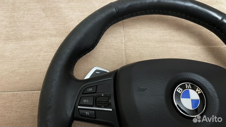 Руль М пак BMW F10,F11, F01, F06, F07, с обогревом