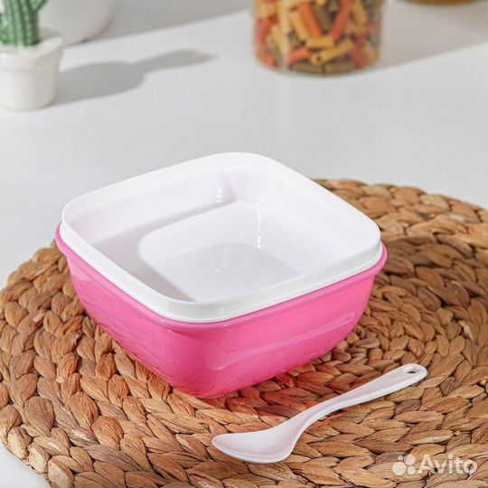 Контейнер пластиковый пищевой «Уют», 14149 см с кр