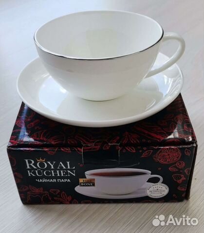 Чайная пара фарфор Royal kuchen