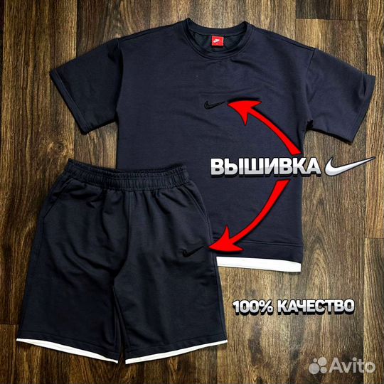 Спортивный костюм Nike футболка + шорты