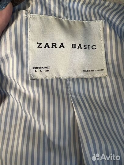 Плащ тренч zara