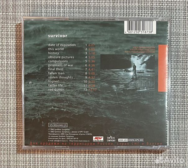 Funker Vogt - Survivor CD Rus