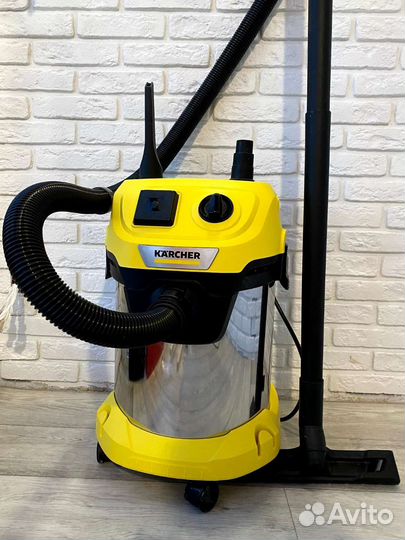 Аренда/прокат строительного пылесоса Karcher