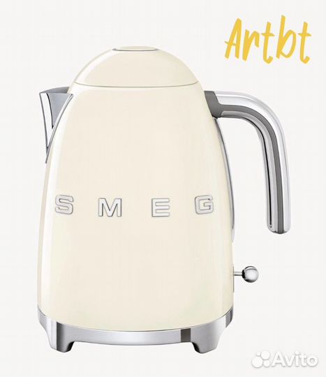 Чайник Smeg кремовый