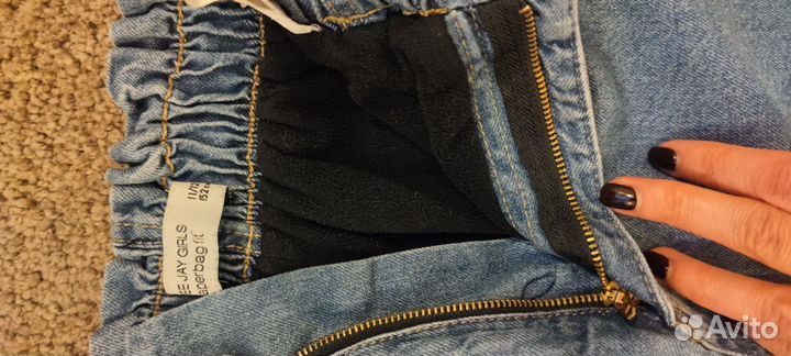 Джинсы утепленные gloria jeans 152