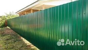 Заборы из профнастила