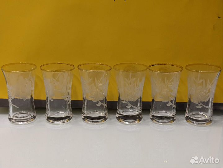 Фужеры, стаканы, рюмки, наборы Богемия