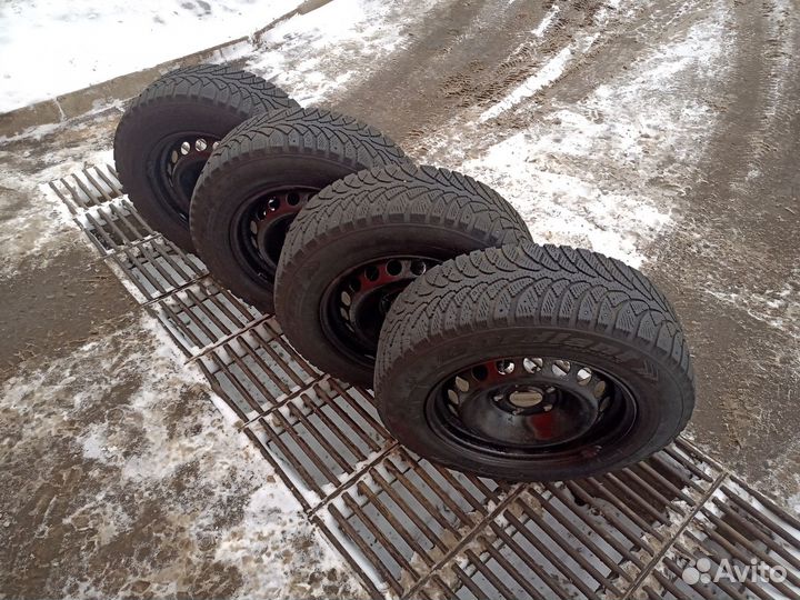 Колеса R15 Renault зима 5х114.3, J6, 66.1