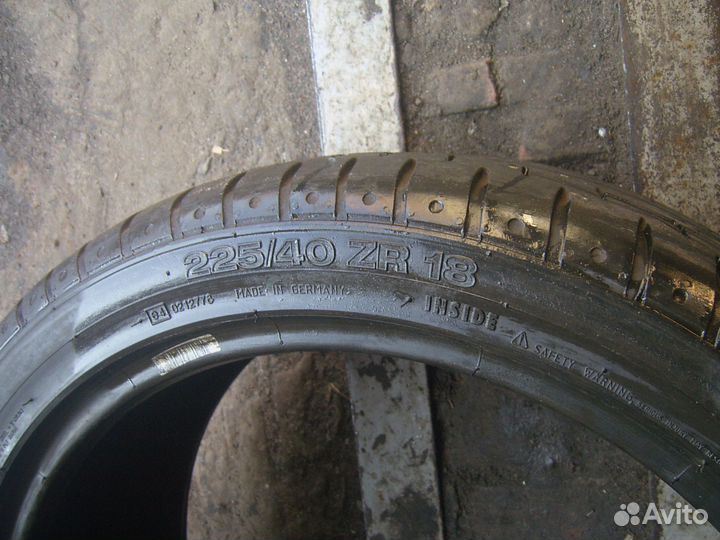 Continental ContiSportContact 2 225/40 R18 97Y