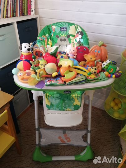 Стульчик для кормления chicco polly