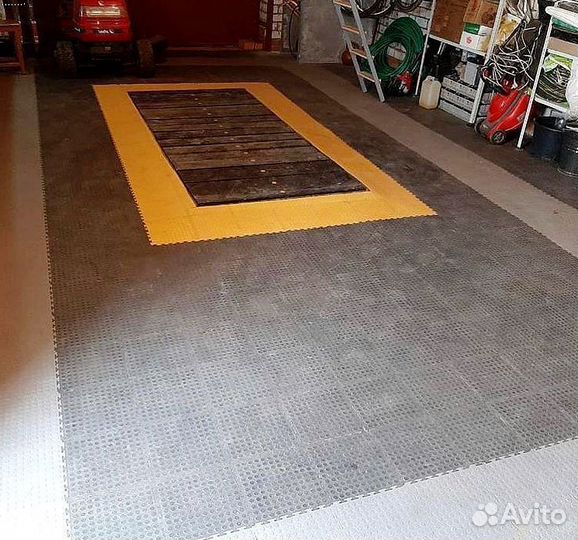 Пвх плитка для гаража купить