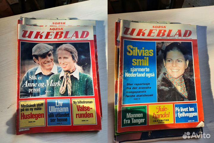 Иностранные журналы 70е, 80е года