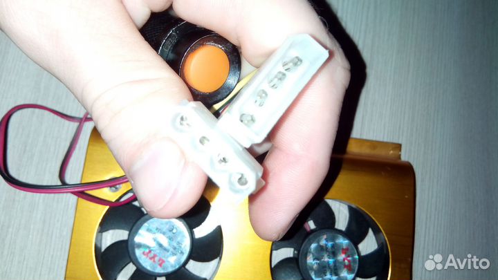 Вентиляторы для HDD 4pin Molex