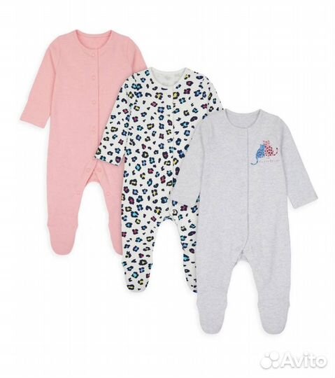 Новые слипы mothercare 50-86 см