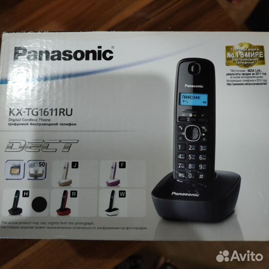 Panasonic беспроводной телефон KX-TG1611RU