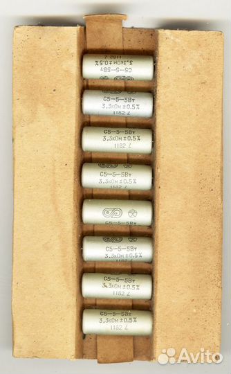 Резисторы СССР С5-5 С5-16 С5-37 млт 0,5-10Вт