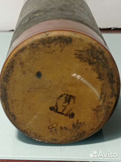 Глиняная бутылка