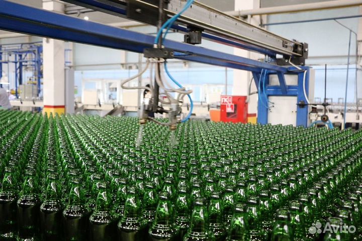 Стеклянная бутылка 0.5