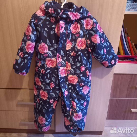 Комбинезон демисезонный для девочки 92