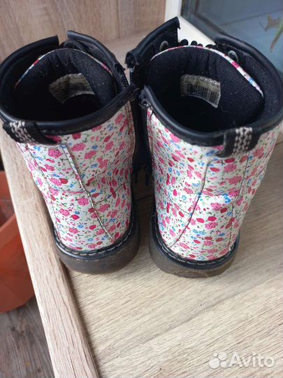 Ботинки демисезонные для девочки 37 размер