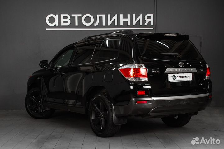Toyota Highlander 3.5 AT, 2012, 232 000 км