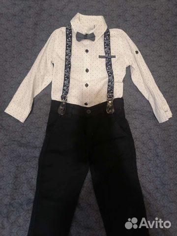 Костюм и рубашка для мальчика 92 р