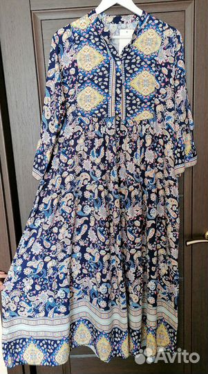 Платье бохо шик вискоза Италия