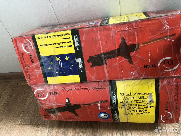 Амортизаторы-стойки на renaut clio