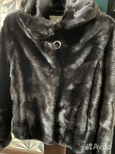 Норковый полушубок