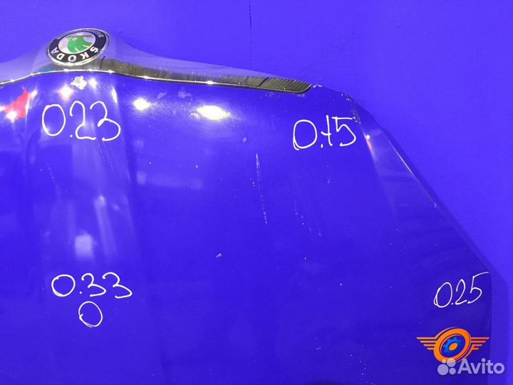 Капот Skoda Fabia 2 хетчбэк BMD 1.2L 1198 куб.см