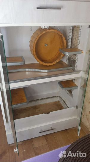 Клетка витрина для грызунов