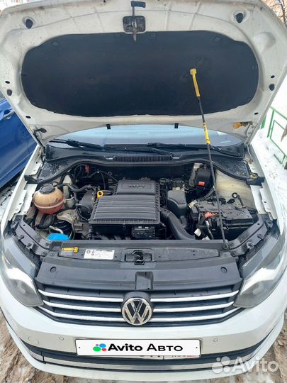 Volkswagen Polo 1.6 AT, 2017, 151 000 км