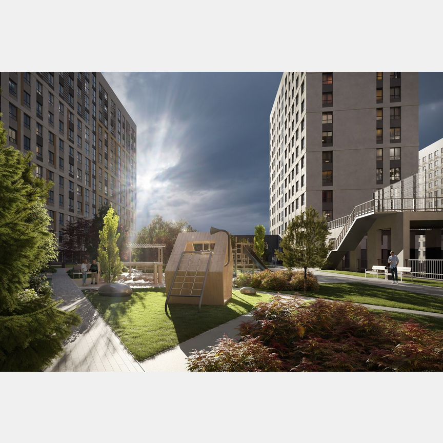 2-к. квартира, 69,3 м², 7/14 эт.