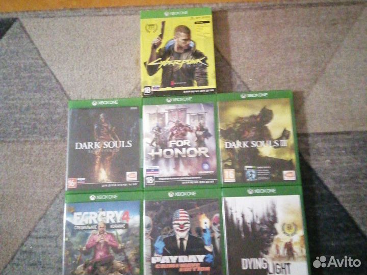 Диски на xbox one