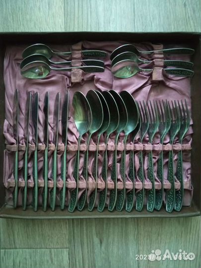 Набор столовых приборов СССР нержавейка