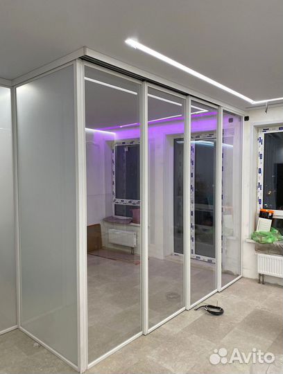 Межкомнатные перегородки раздвижные
