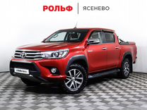 Toyota Hilux 2.8 AT, 2017, 133 791 км, с пробегом, цена 3 697 000 руб.