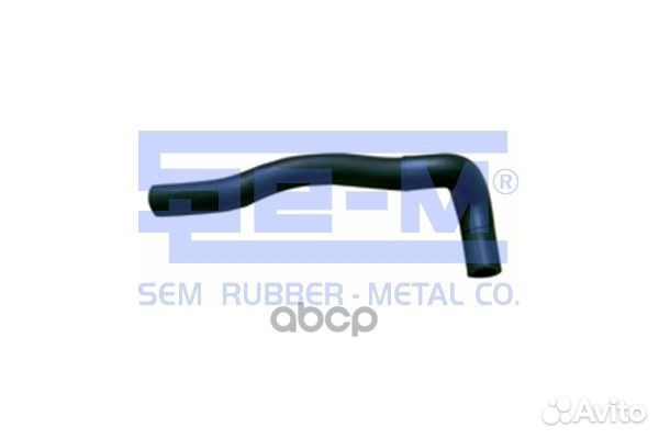 Патрубок печки d18mm/d18mm/L380mm MAN TGA 8540
