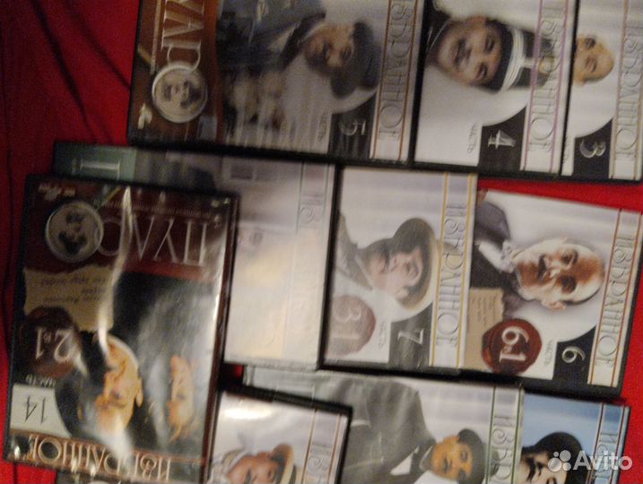 DVD Агата кристи пуаро