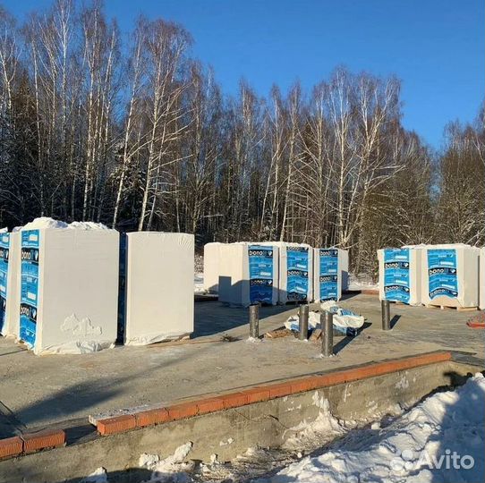 Газобетонные блоки Bonolit