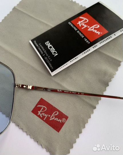 Очки ray ban aviator авиаторы прозрачные