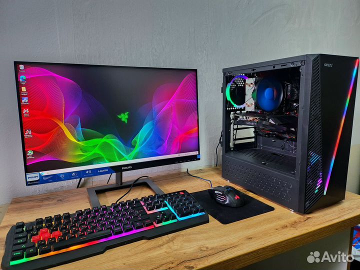 Игровой компьютер Rtx 2060 6гб/10 ядер/ 16гб